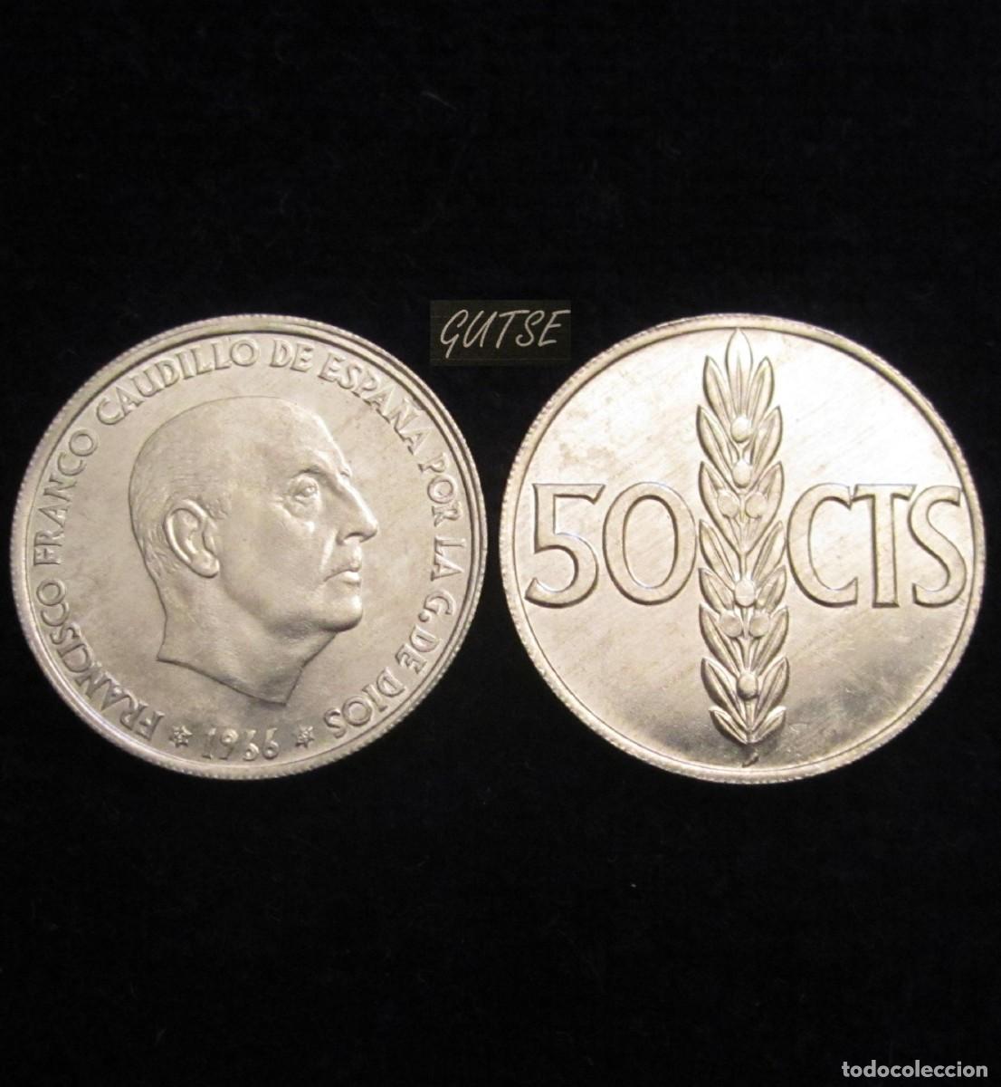 Monedas Franco: FRANCO, 50 C&Eacute;NTIMOS 1966*19-69, SIN CIRCULAR. - Foto 1