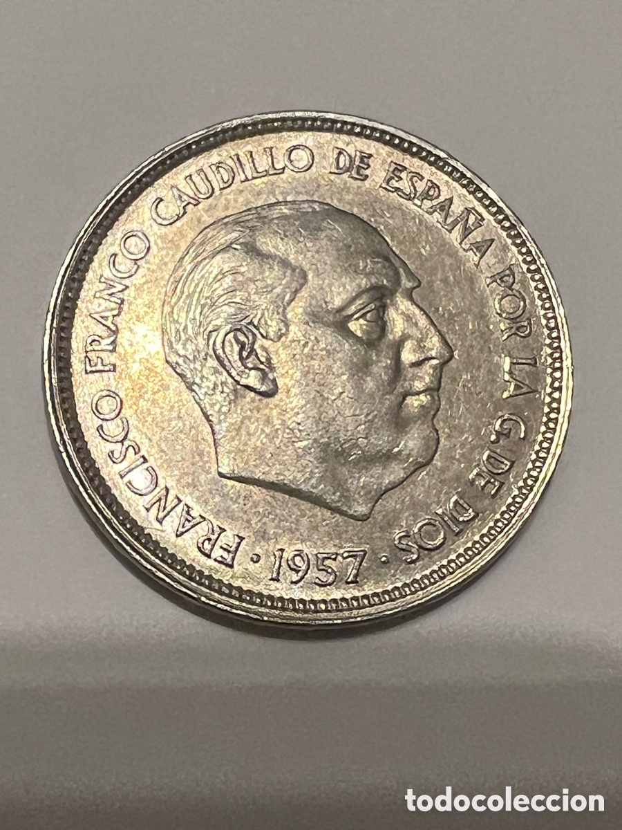 Monedas Franco: 25 pesetas 1957 (*61) - Foto 1