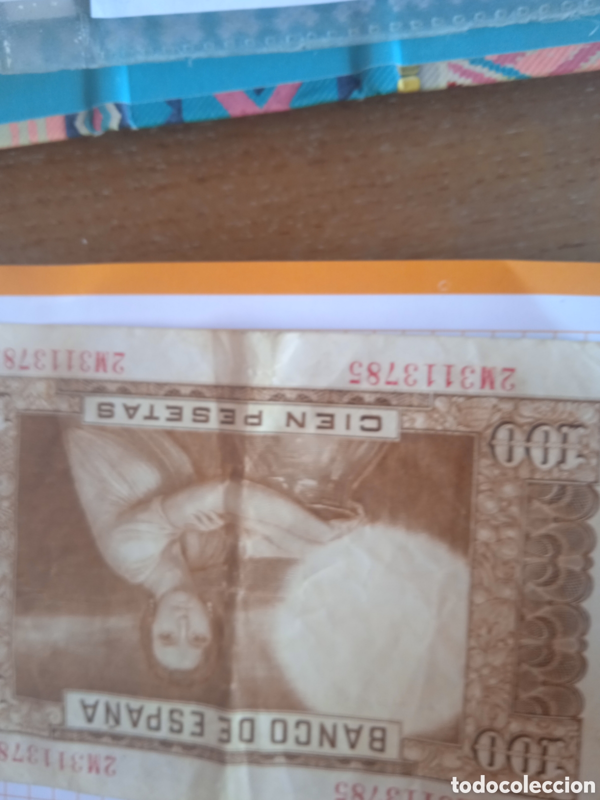 Monedas Franco: Billete de 100 pesetas - Foto 2