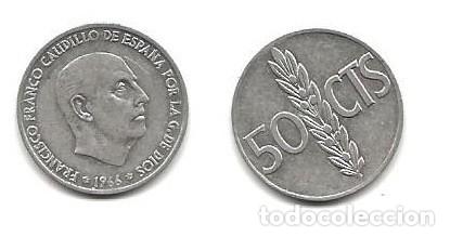 Monedas Franco: MONEDA DE ESPA&Ntilde;A - 1966 - 50 CENTIMOS (LOTE 252) - Foto 1