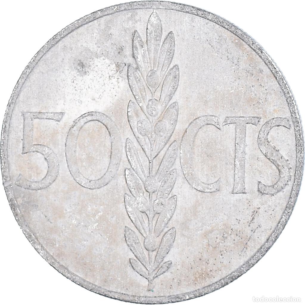 Monedas Franco: [#1087368] Moneda, Espa&ntilde;a, 50 Centimos, 1966 - Foto 2