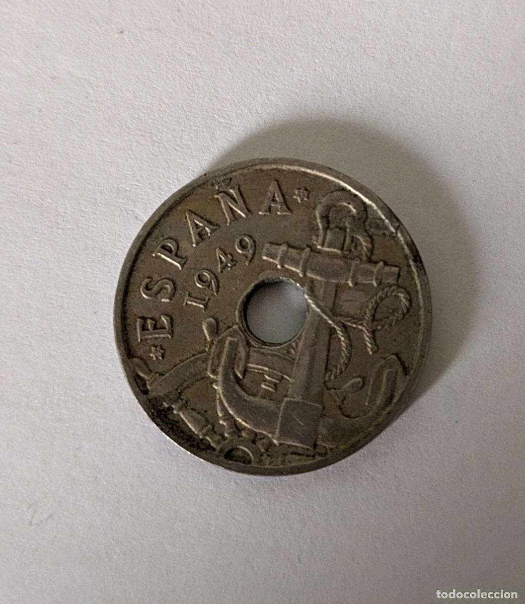 Monedas Franco: Moneda 50 centimos 1949 estrella 53 - Foto 1