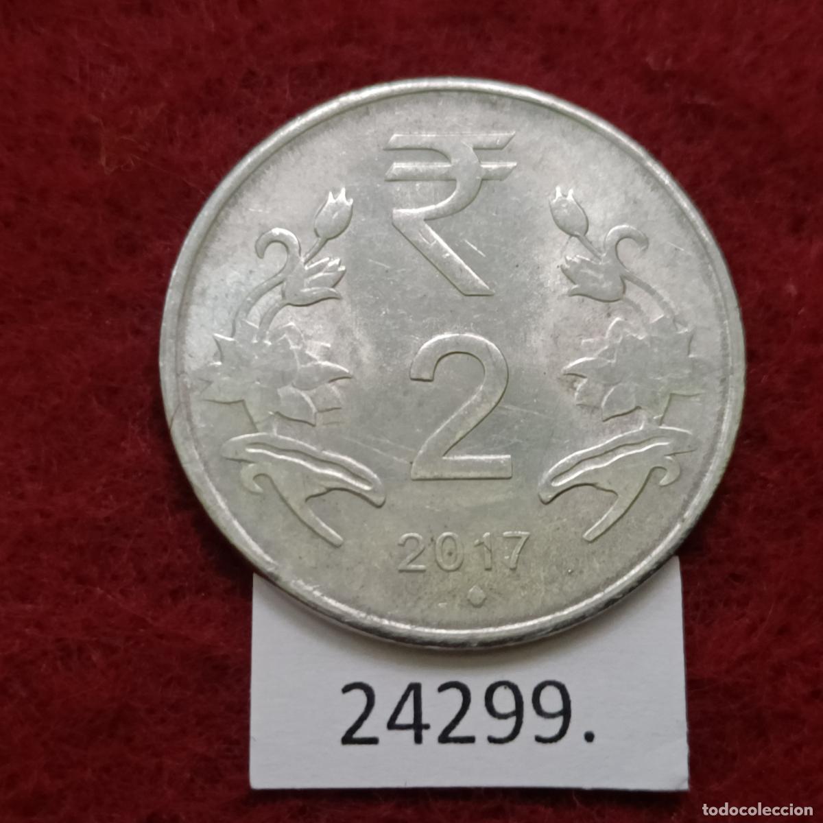 Monedas Franco: India 2 rupias 2017 Bombay - Foto 1