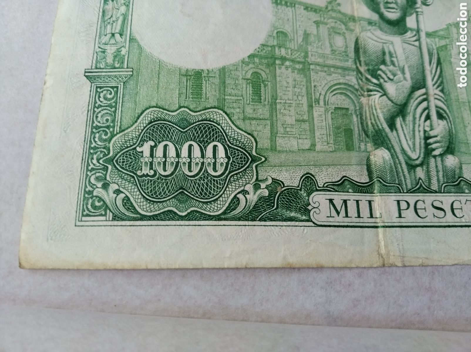 Monedas Franco: Billete de mil pesetas - Foto 3