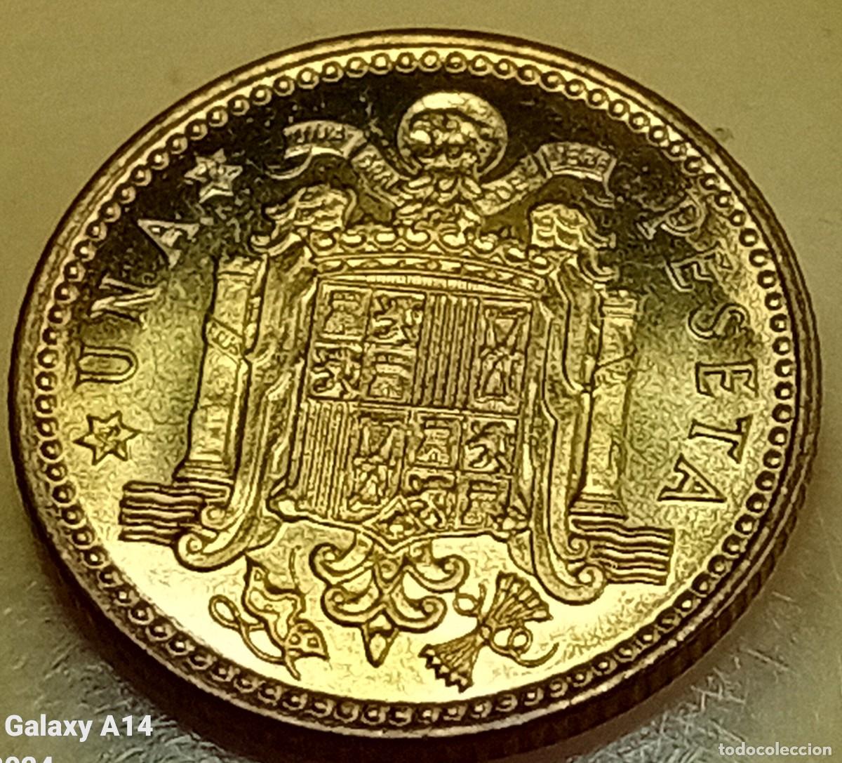 Monedas Franco: 1 PESETA 1966 / 72. SC. - Foto 8