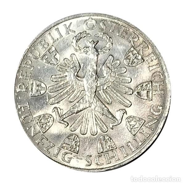 Monedas Franco: Moneda Plata Austria 1959 25 Schilling - Foto 2