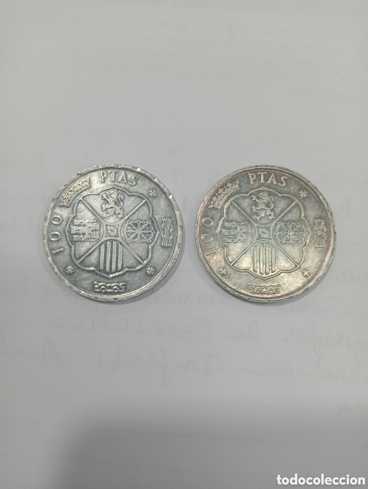 Monedas Franco: 2 monedas reproducci&oacute;n - Foto 2