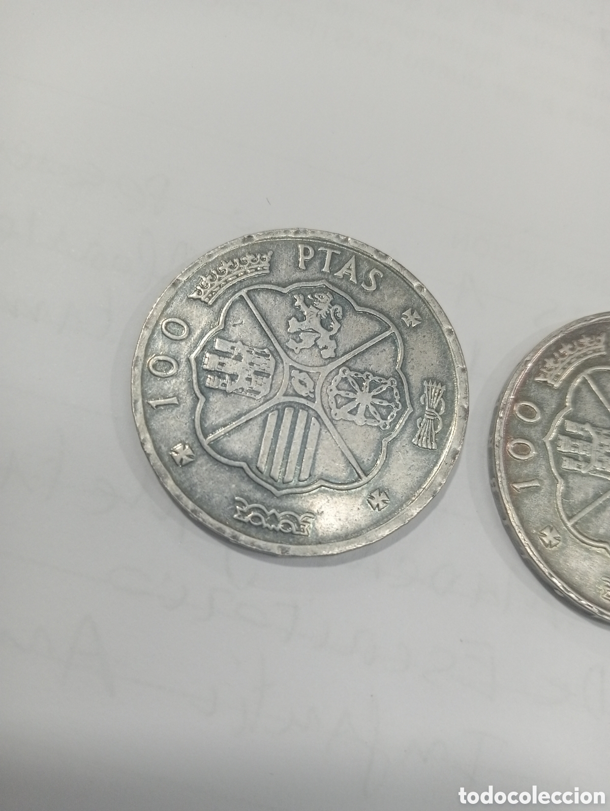 Monedas Franco: 2 monedas reproducci&oacute;n - Foto 3
