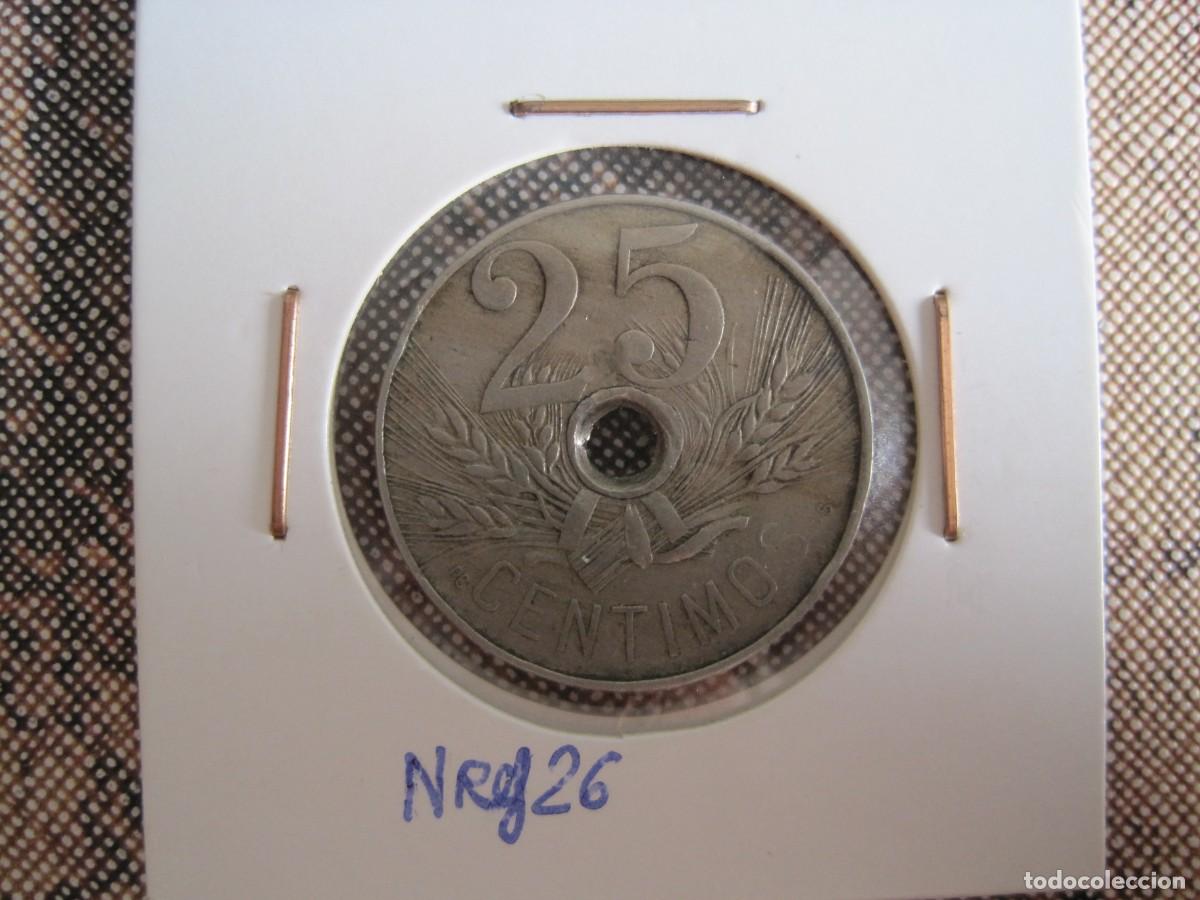 Monedas Franco: 25 C&Eacute;NTIMOS DE 1927 Espa&ntilde;a - Foto 2