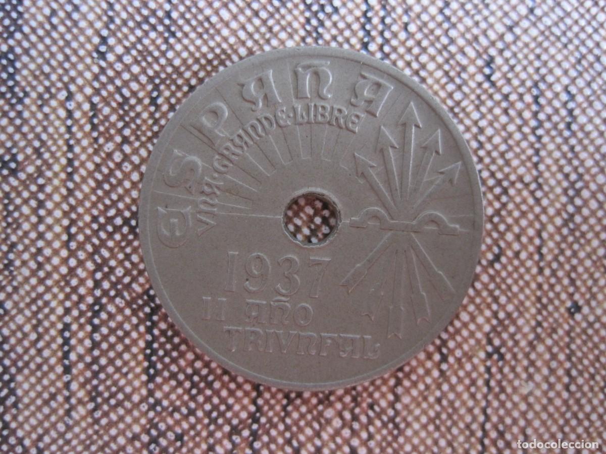 Monedas Franco: 25 C&Eacute;NTIMOS DE 1937 SIN CIRCULAR - Foto 2