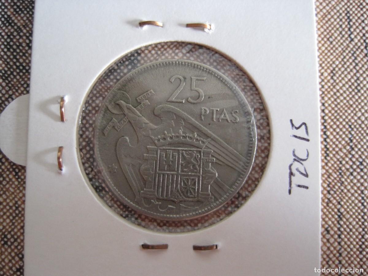 Monedas Franco: Moneda de 25pts 1957 *68. - Foto 1