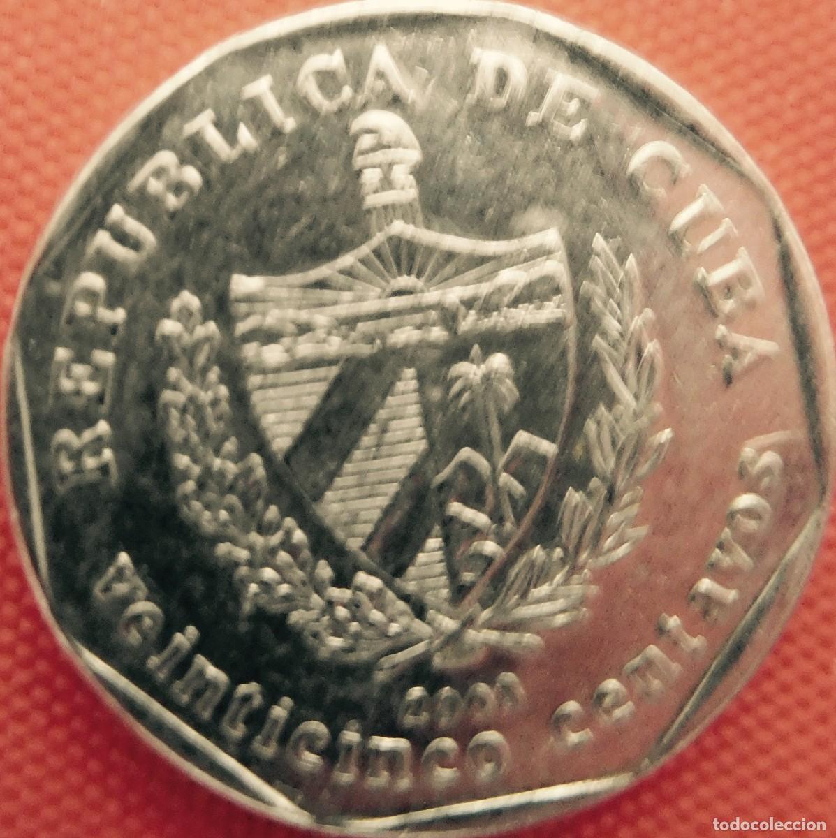 Monedas Franco: Cuba moneda de 25 centavos - Foto 1