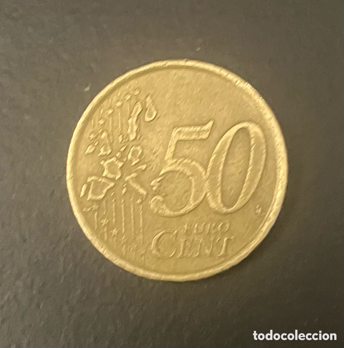 Monedas Franco: Moneda 50cent 2000 Espa&ntilde;a - Foto 2