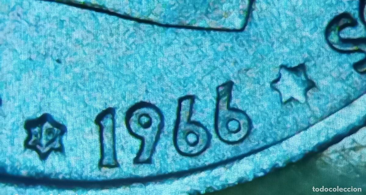 Monedas Franco: 50 C&eacute;ntimos. 1966. ERROR. SC - Foto 1