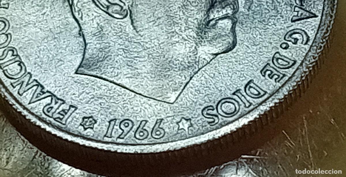 Monedas Franco: 50 C&eacute;ntimos. 1966. ERROR. SC - Foto 2