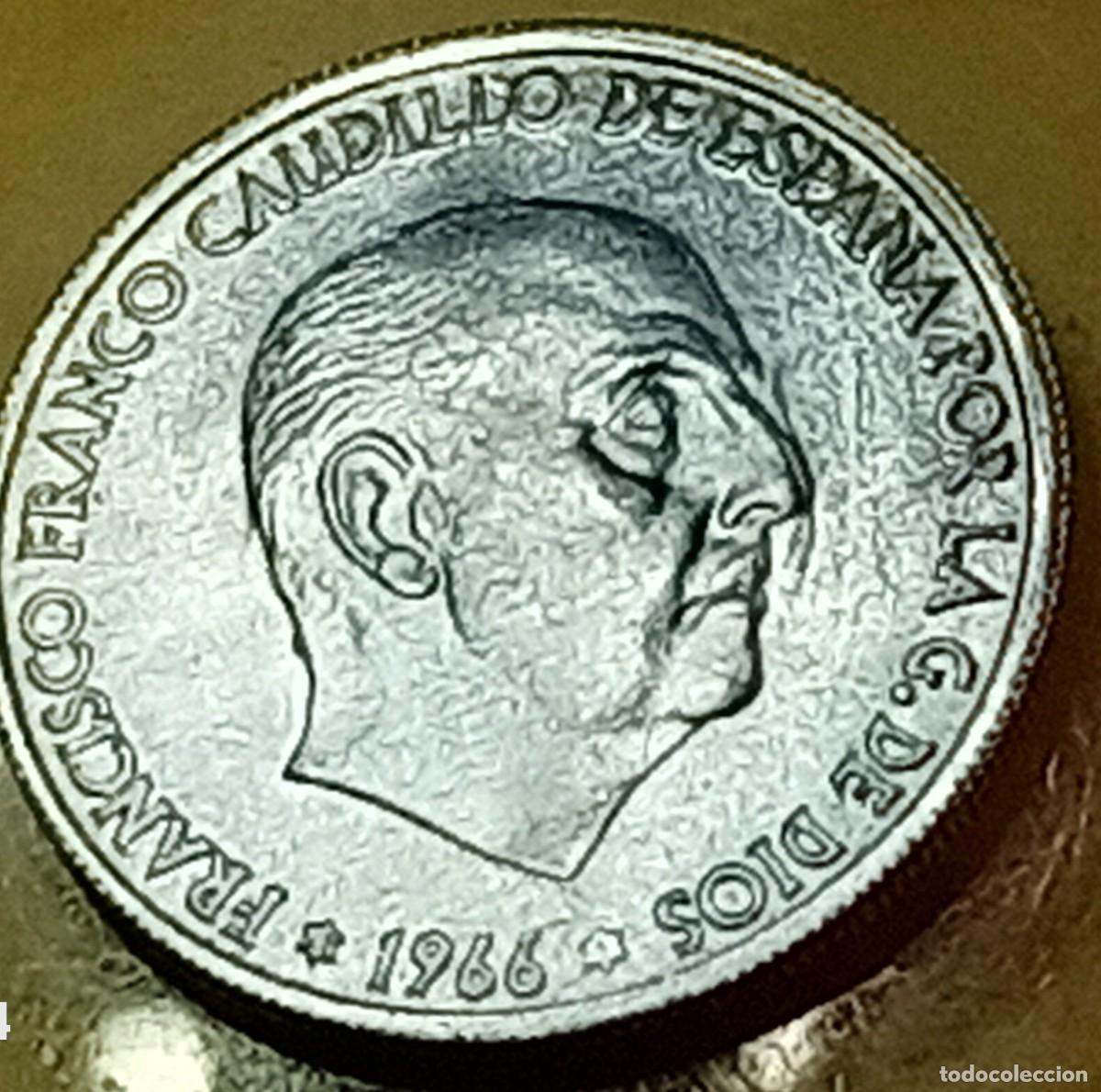 Monedas Franco: 50 C&eacute;ntimos. 1966. ERROR. SC - Foto 8