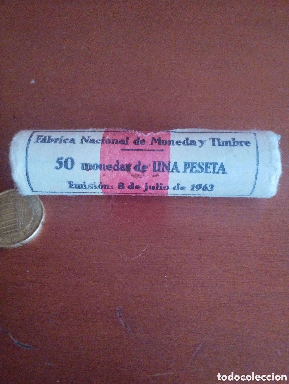 Monedas Franco: Cartucho de 50 pts. S.C. - Foto 1