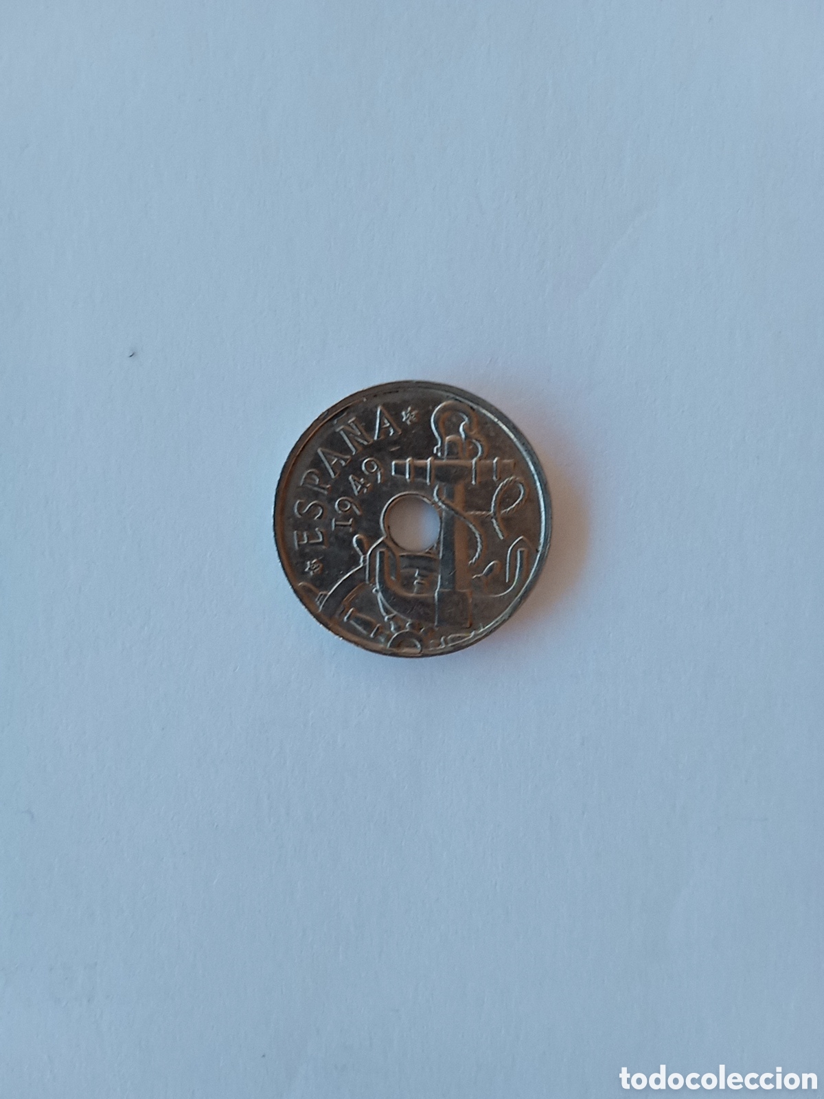 Monedas Franco: Moneda 50 c&eacute;ntimos 1949 - Foto 1