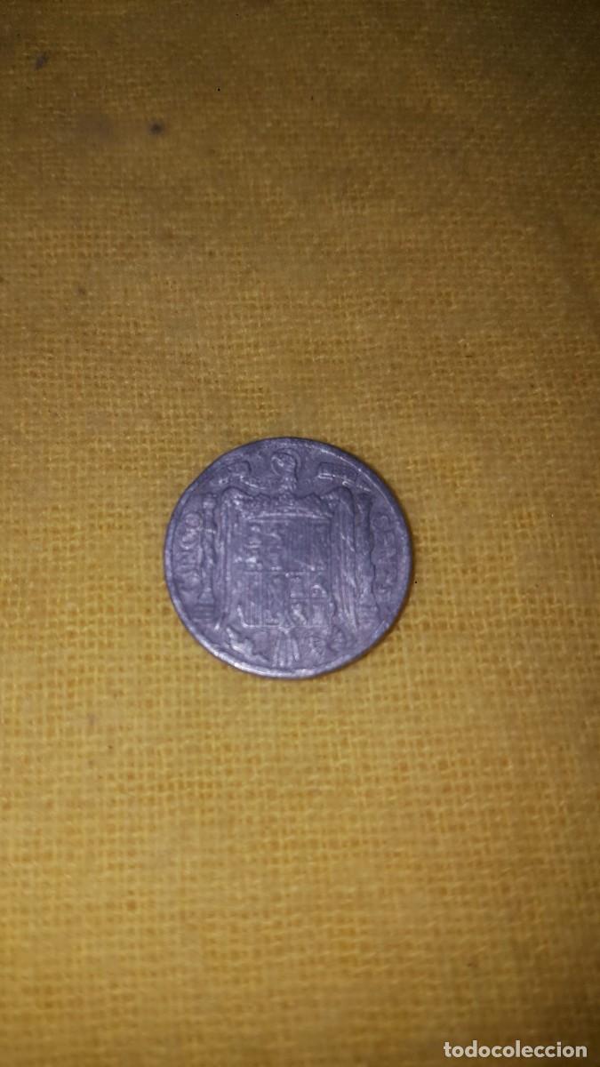 Monedas Franco: ESTADO ESPA&Ntilde;OL-5 CENTIMOS-1940 - Foto 2