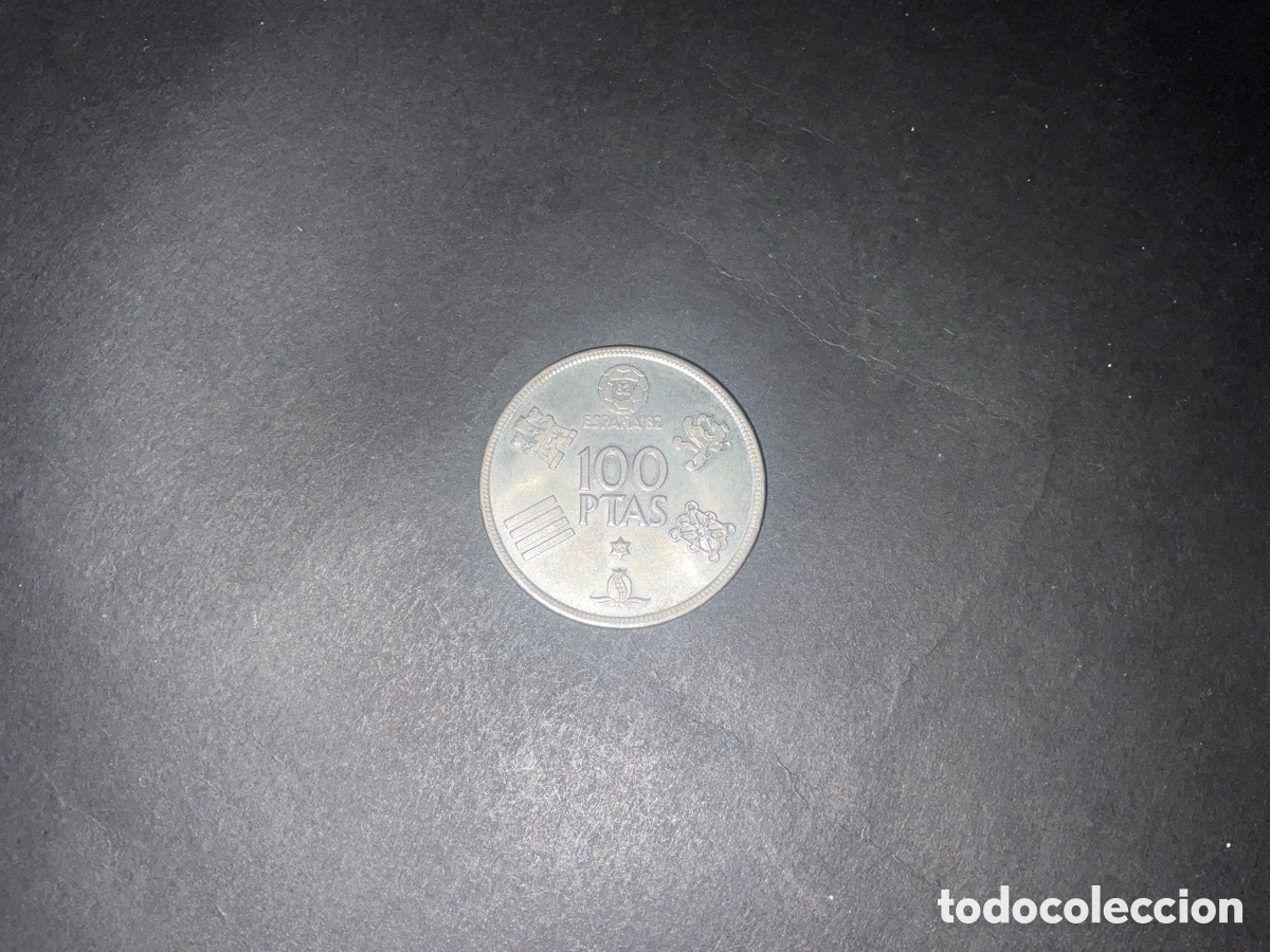 Monedas Franco: ‼️100 PESETAS 1980 *80 MUNDIAL ESPA&Ntilde;A 1982‼️