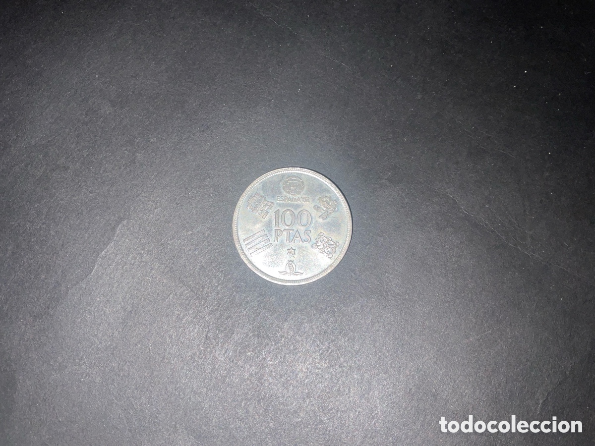 Monedas Franco: ‼️100 PESETAS 1980 *80 MUNDIAL ESPA&Ntilde;A 1982‼️