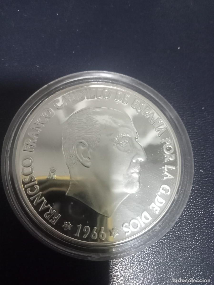Monedas Franco: Moneda conmemotativa plata de 4,5 cm - Foto 2