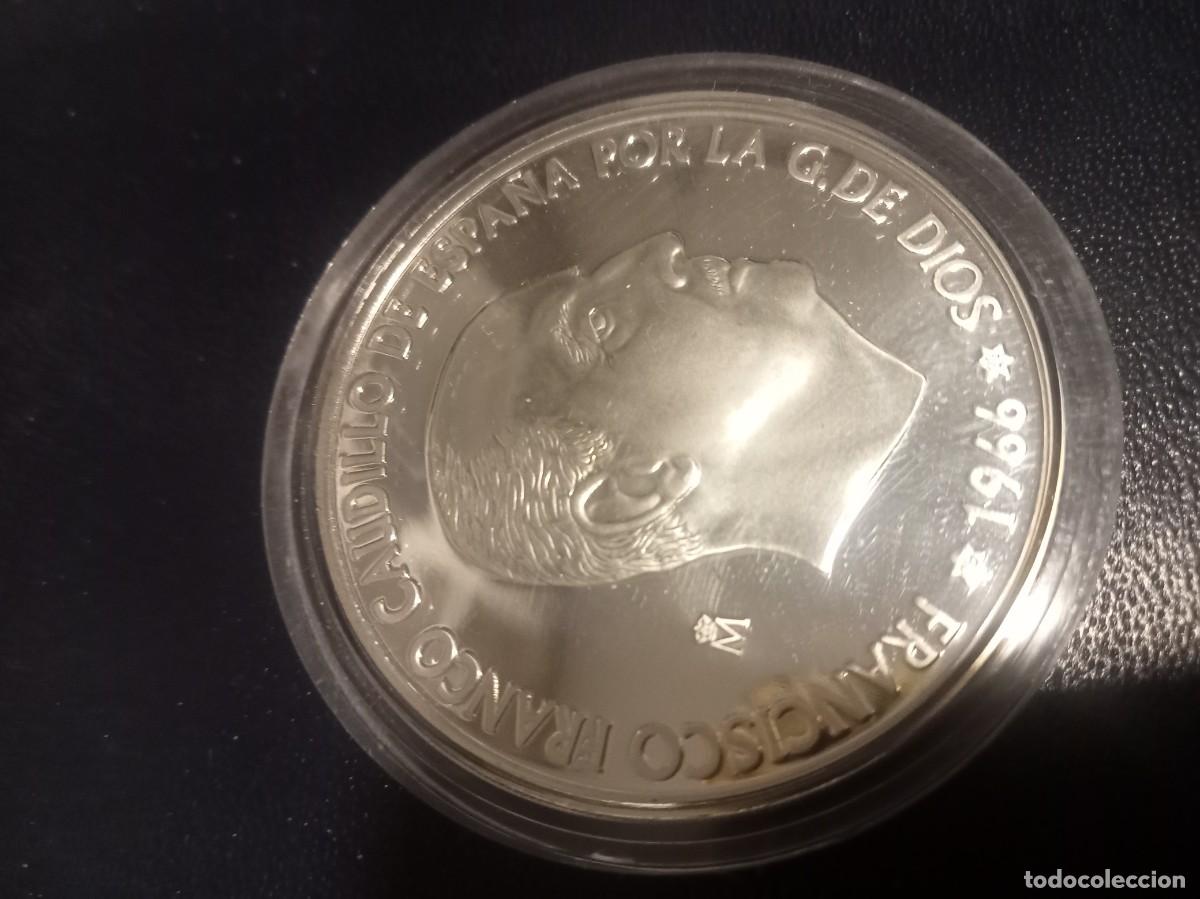 Monedas Franco: Moneda conmemotativa plata de 4,5 cm - Foto 5