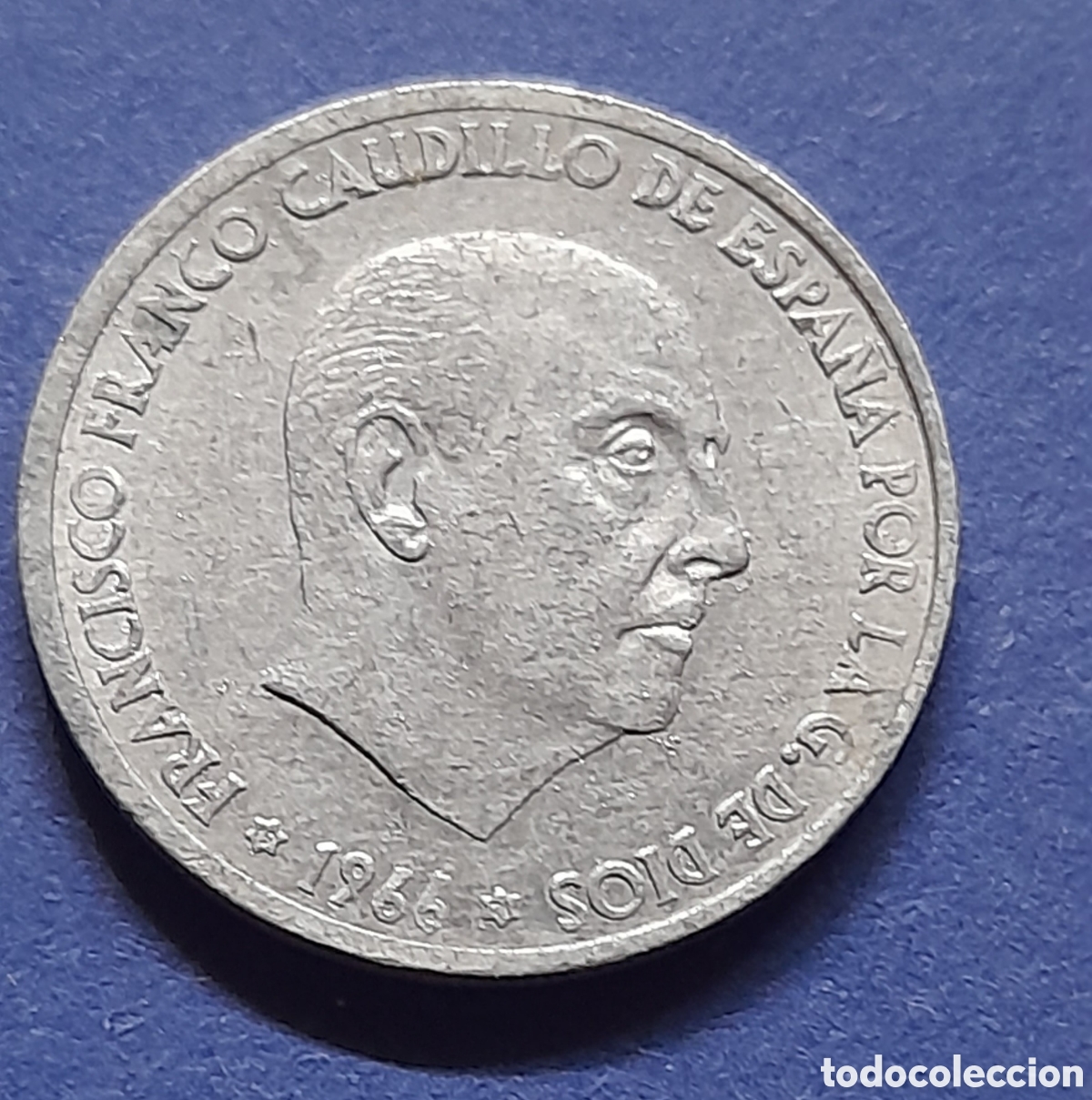 Monedas Franco: 50 centimos de Franco , 1966 - Foto 1