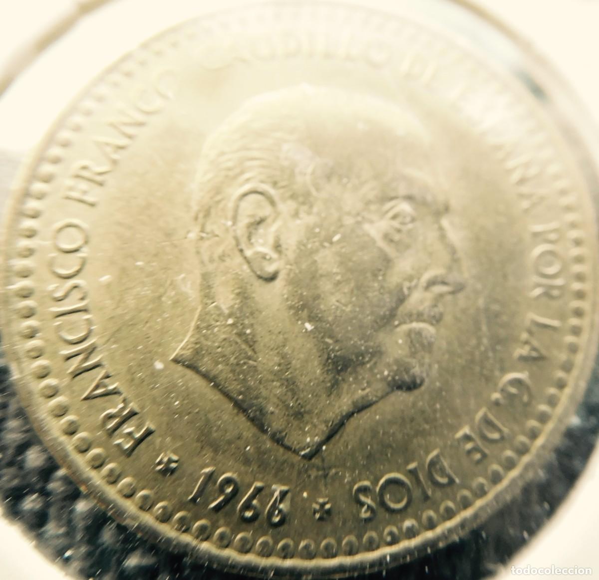 Monedas Franco: Moneda de 1 peseta, de 1966, sin circular - Foto 1