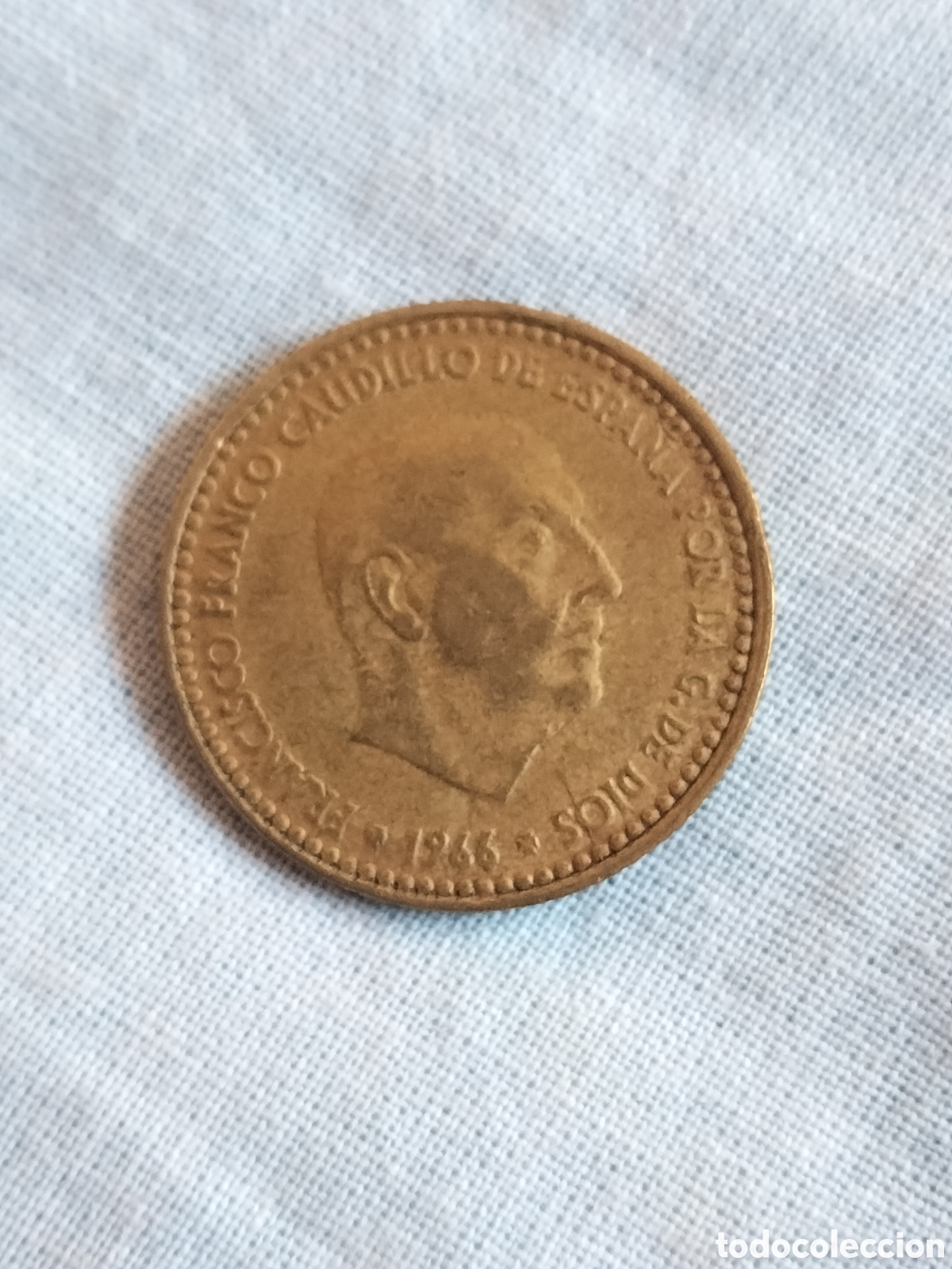 Monedas Franco: Moneda 1 peseta 1966 (*67) - Foto 1