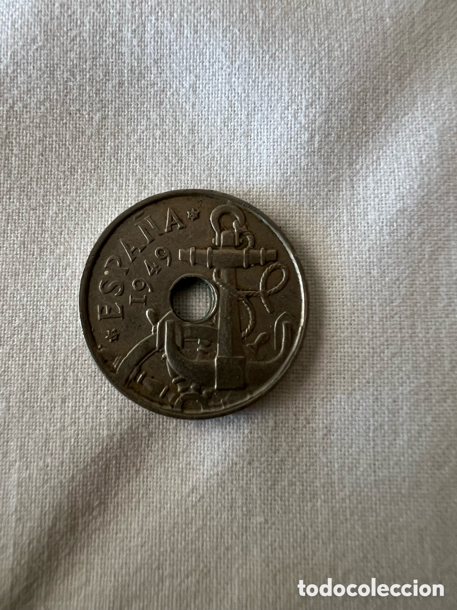 Monedas Franco: 170 monedas espa&ntilde;olas de 50 c&eacute;ntimos - Foto 2
