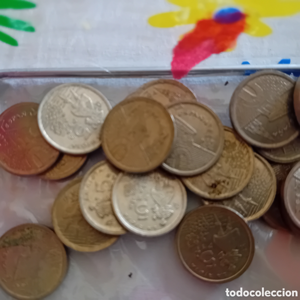 Monedas Franco: 20 monedas de 5 pesetas de la rioja - Foto 1
