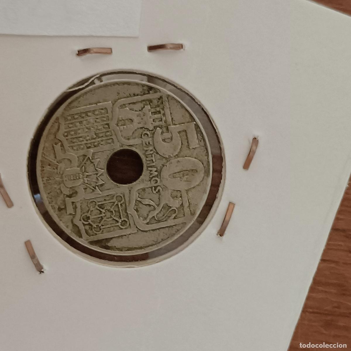 Monedas Franco: moneda de 50cts, circulada - Foto 2