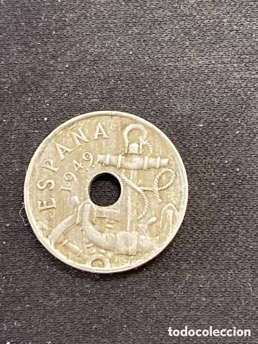 Monedas Franco: 50 centimos moneda Espa&ntilde;ola - Foto 2