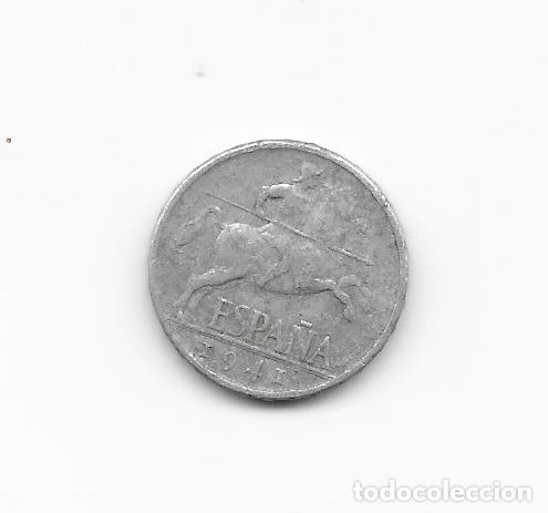 Monedas Franco: Moneda de 5 c&eacute;ntimos de 1941 - Foto 1