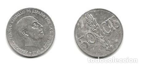 Monedas Franco: MONEDA DE ESPA&Ntilde;A - 1966 - 50 CENTIMOS (LOTE 315) - Foto 1