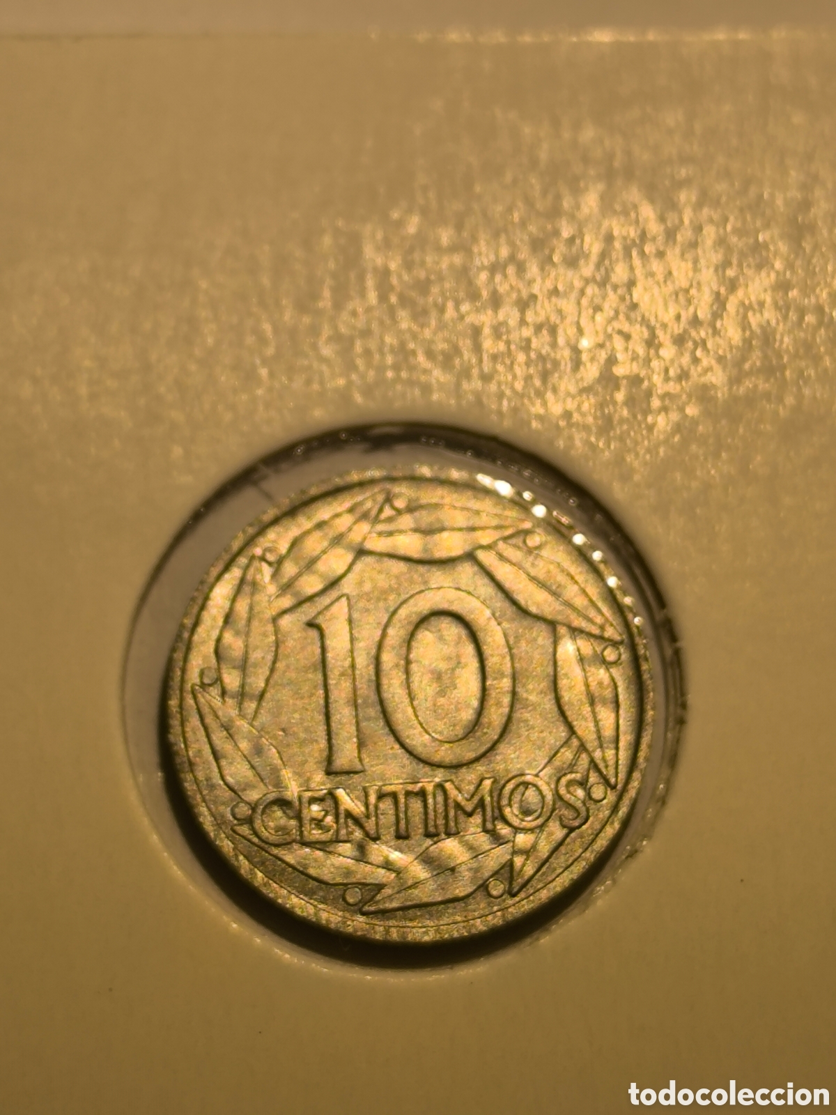 Monedas Franco: Moneda de 10 CMS Franco 1959 sin circular - Foto 3