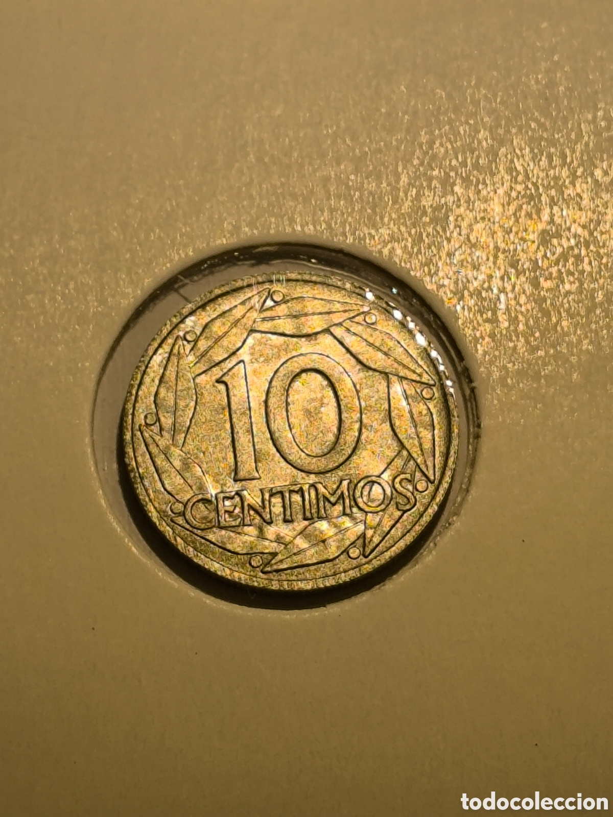 Monedas Franco: Moneda de 10 CMS Franco 1959 sin circular - Foto 4