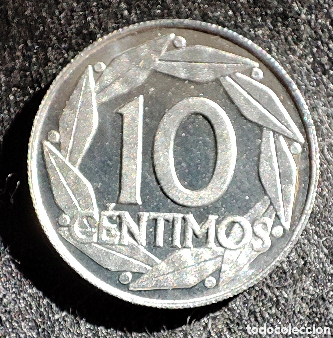 Monedas Franco: 10 c&eacute;ntimos 1959 s/c - Foto 2