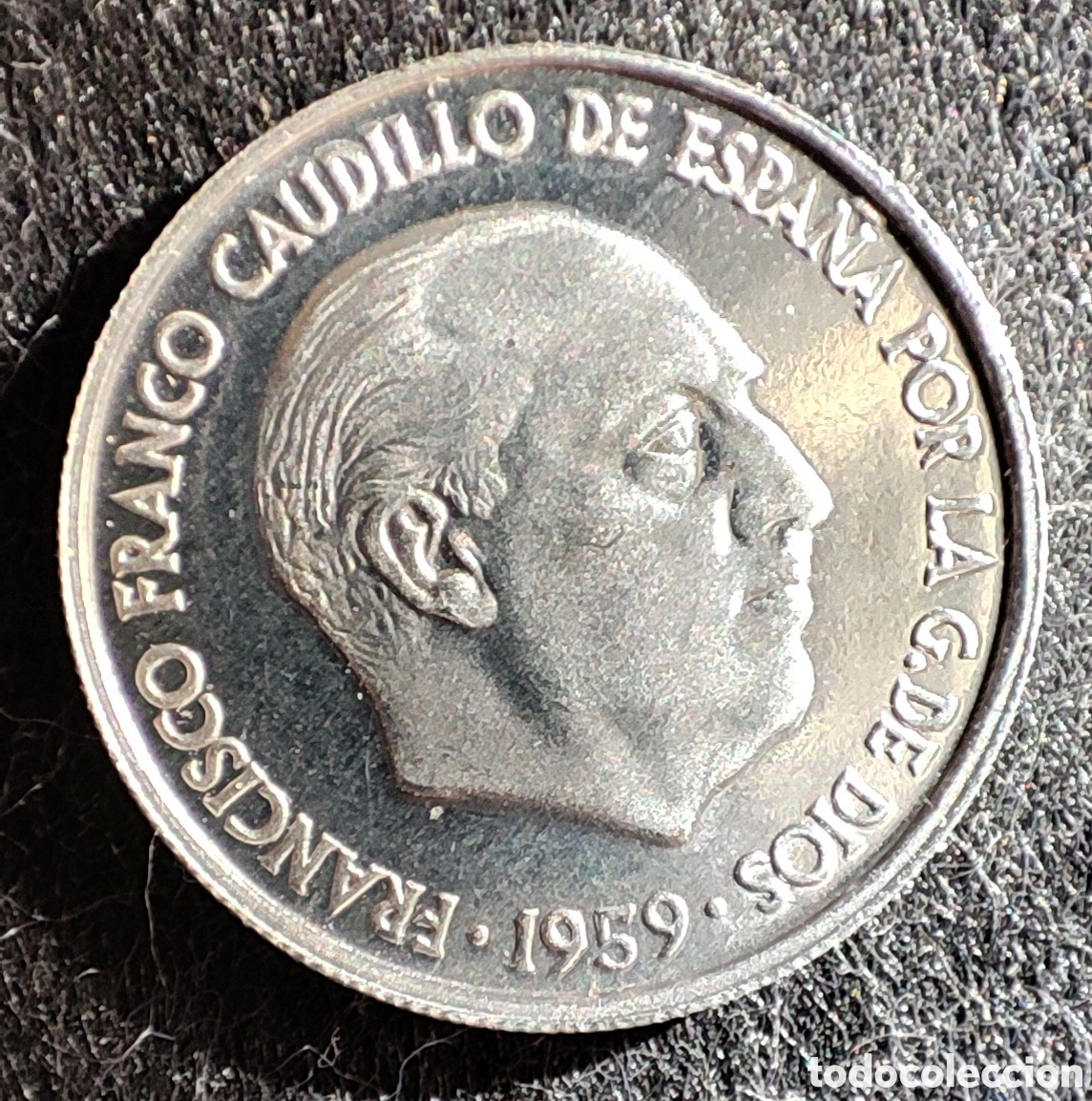 Monedas Franco: 10 c&eacute;ntimos 1959 s/c - Foto 1