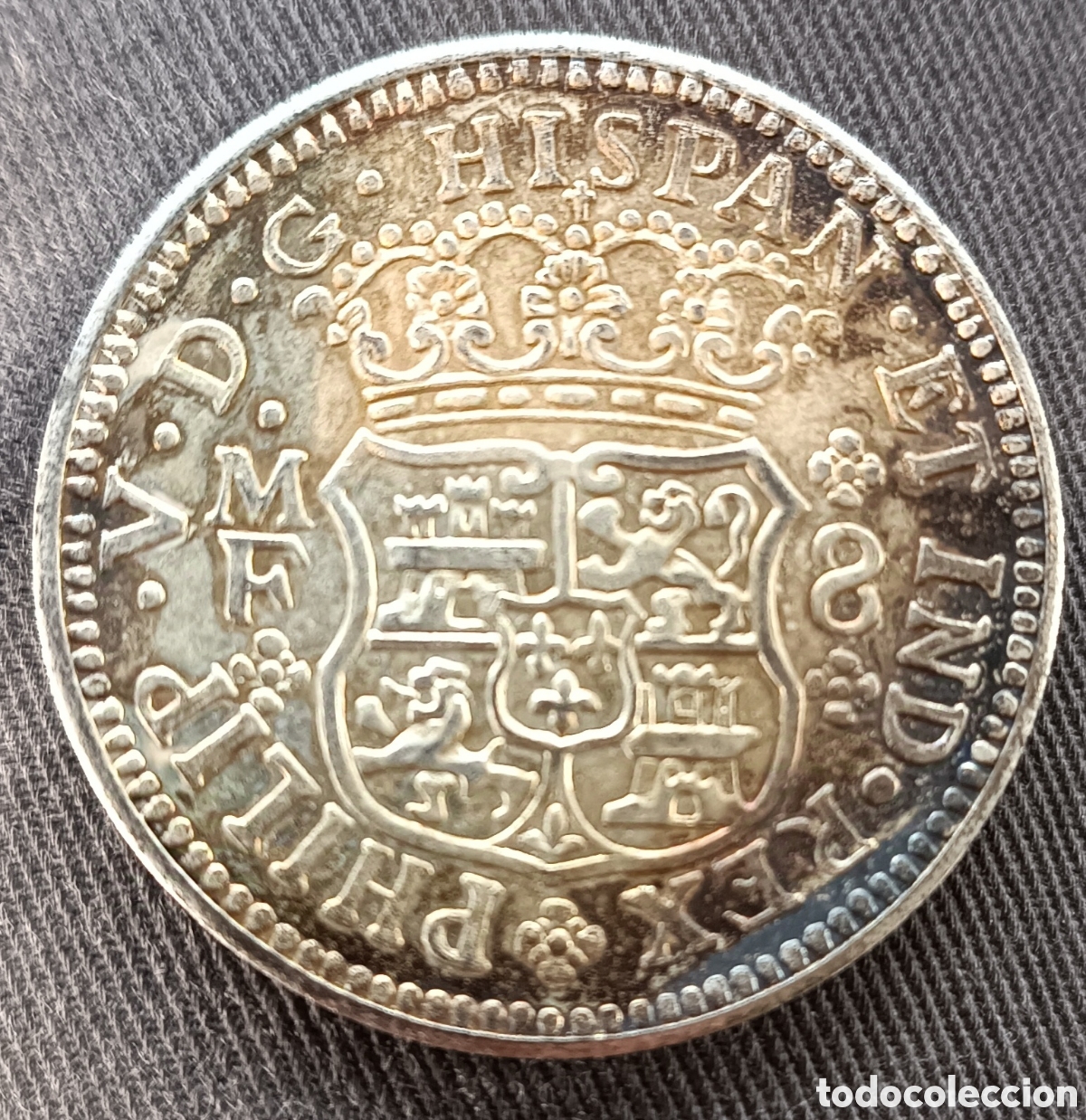 Monedas Franco: Replica Moneda 8 Reales 1773 - Foto 2