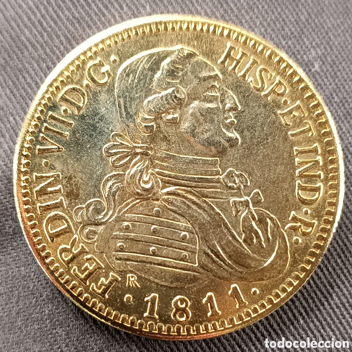 Monedas Franco: Replica Moneda 8 Escudos 1811 - Foto 1