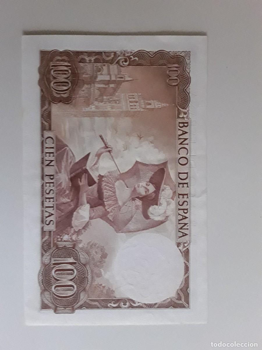 Monedas Franco: Billete 100 pts. G.A. Becquer - Foto 2