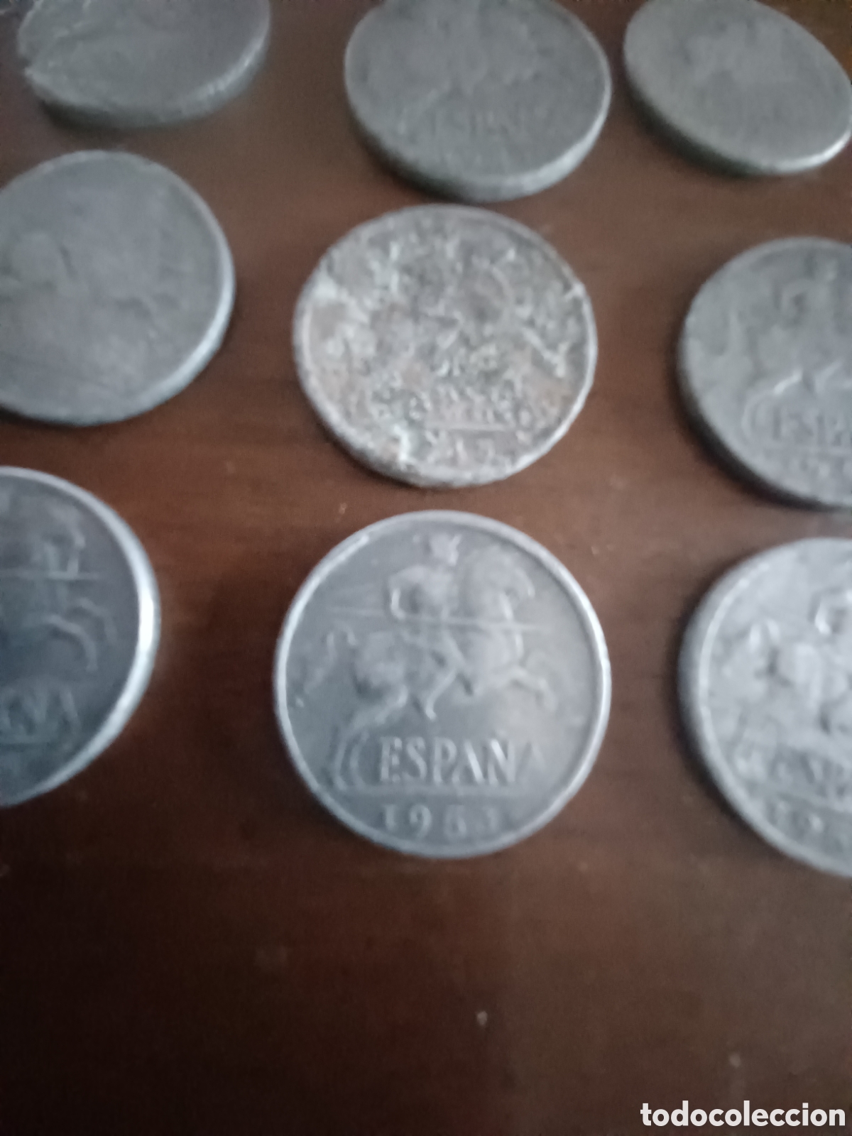 Monedas Franco: 20 monedas a&ntilde;o 1953. - Foto 2