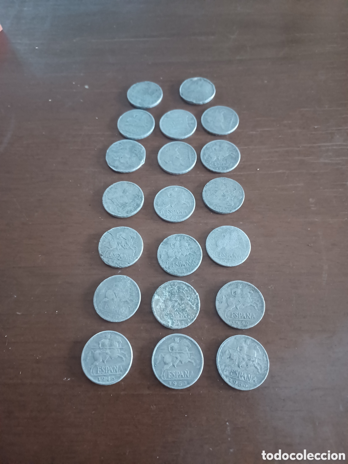 Monedas Franco: 20 monedas a&ntilde;o 1953. - Foto 1