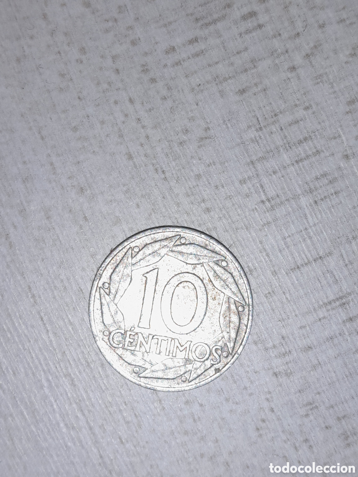 Monedas Franco: Moneda de 10centimos del a&ntilde;o 1959 - Foto 2