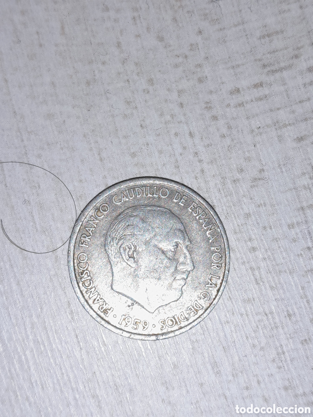 Monedas Franco: Moneda de 10centimos del a&ntilde;o 1959 - Foto 1