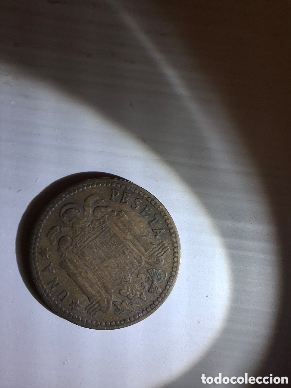 Monedas Franco: 8 Monedas de 1 peseta 1947 - Foto 6