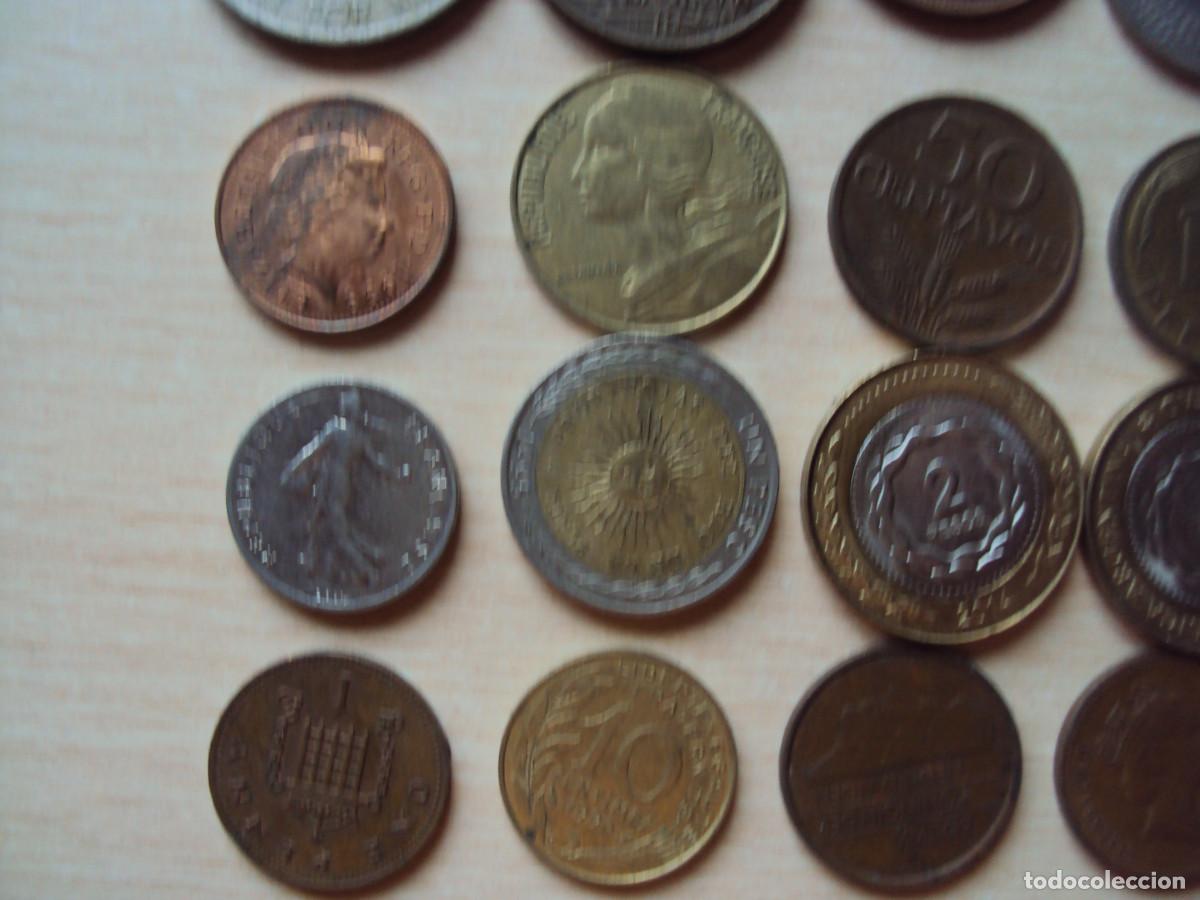 Monedas Franco: LOTE DE MONEDAS EXTRANJERAS - Foto 4