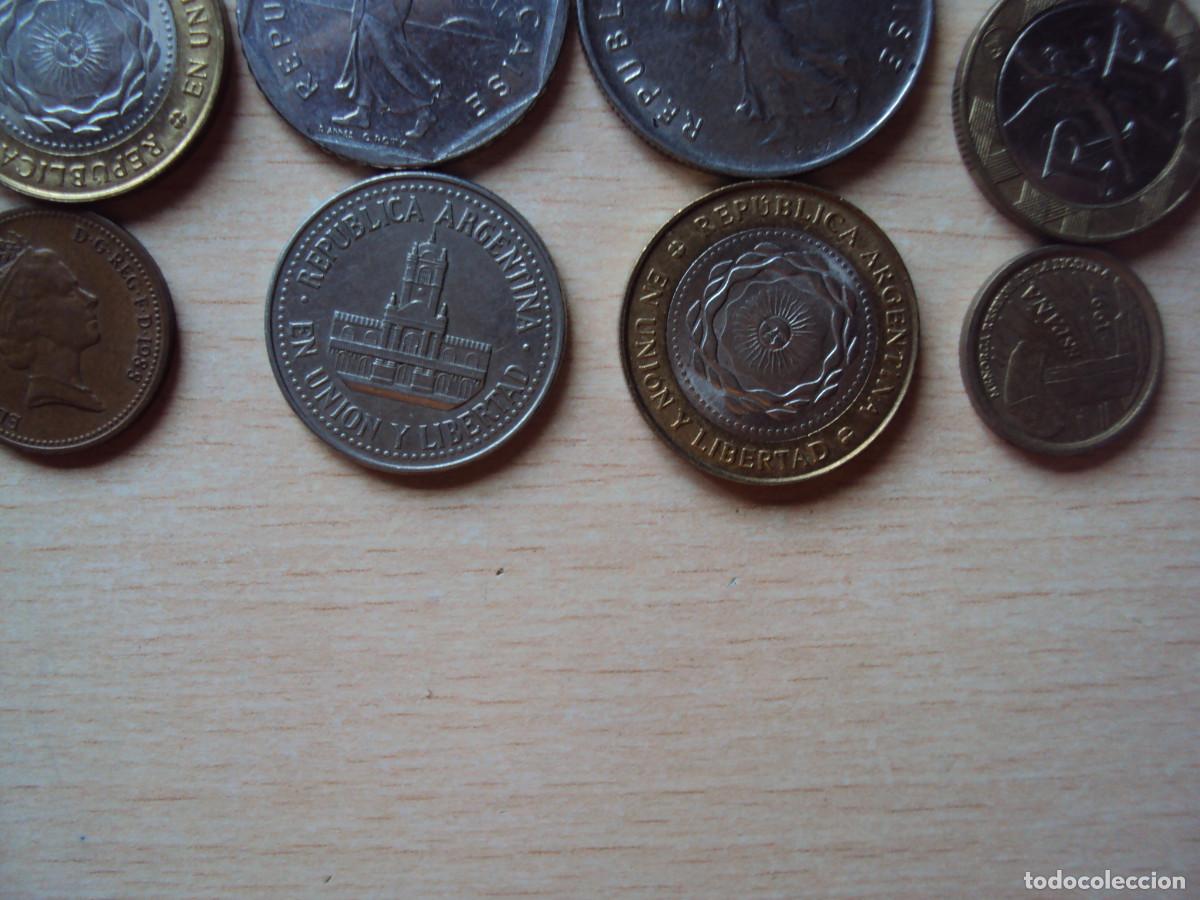 Monedas Franco: LOTE DE MONEDAS EXTRANJERAS - Foto 7